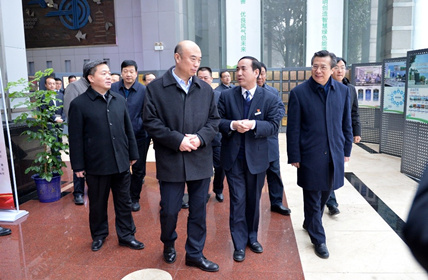 【陜鼓集團(tuán)】陜西省委副書記、省長、省政府黨組書記劉國中一行蒞臨陜鼓視察指導(dǎo)工作